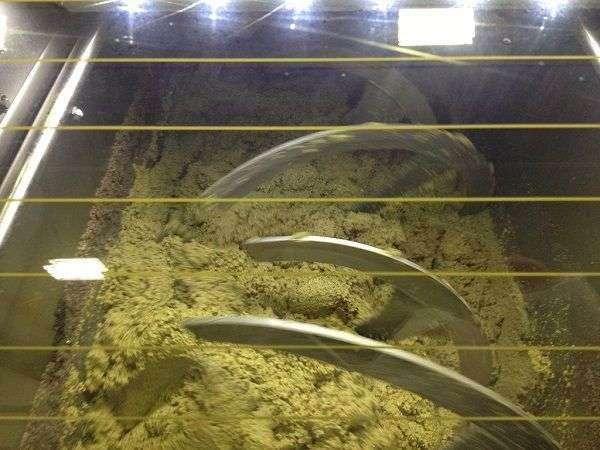 Atmosphères modifiées durant le processus d'extraction de l'huile d'olive